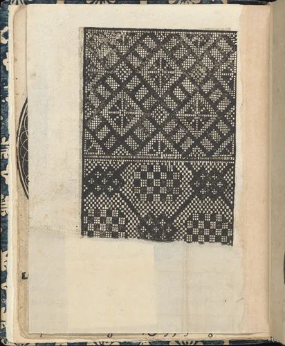 Essempio di recammi, page 5 (verso) by Giovanni Antonio Tagliente, book, 1530