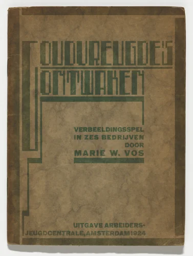Goudvreugde's Awakening (Goudvreugde's Ontwaken) by Marie W. Vos by Fré Cohen, design, 1924
