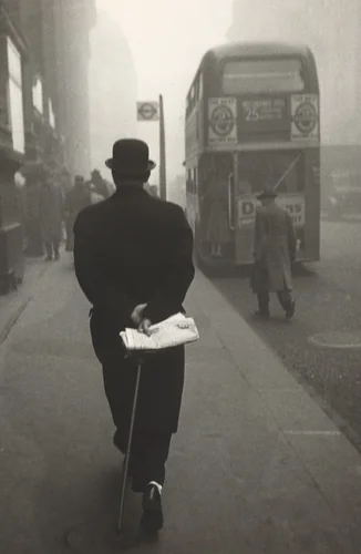 City of London by Robert Frank, photograph, 1951