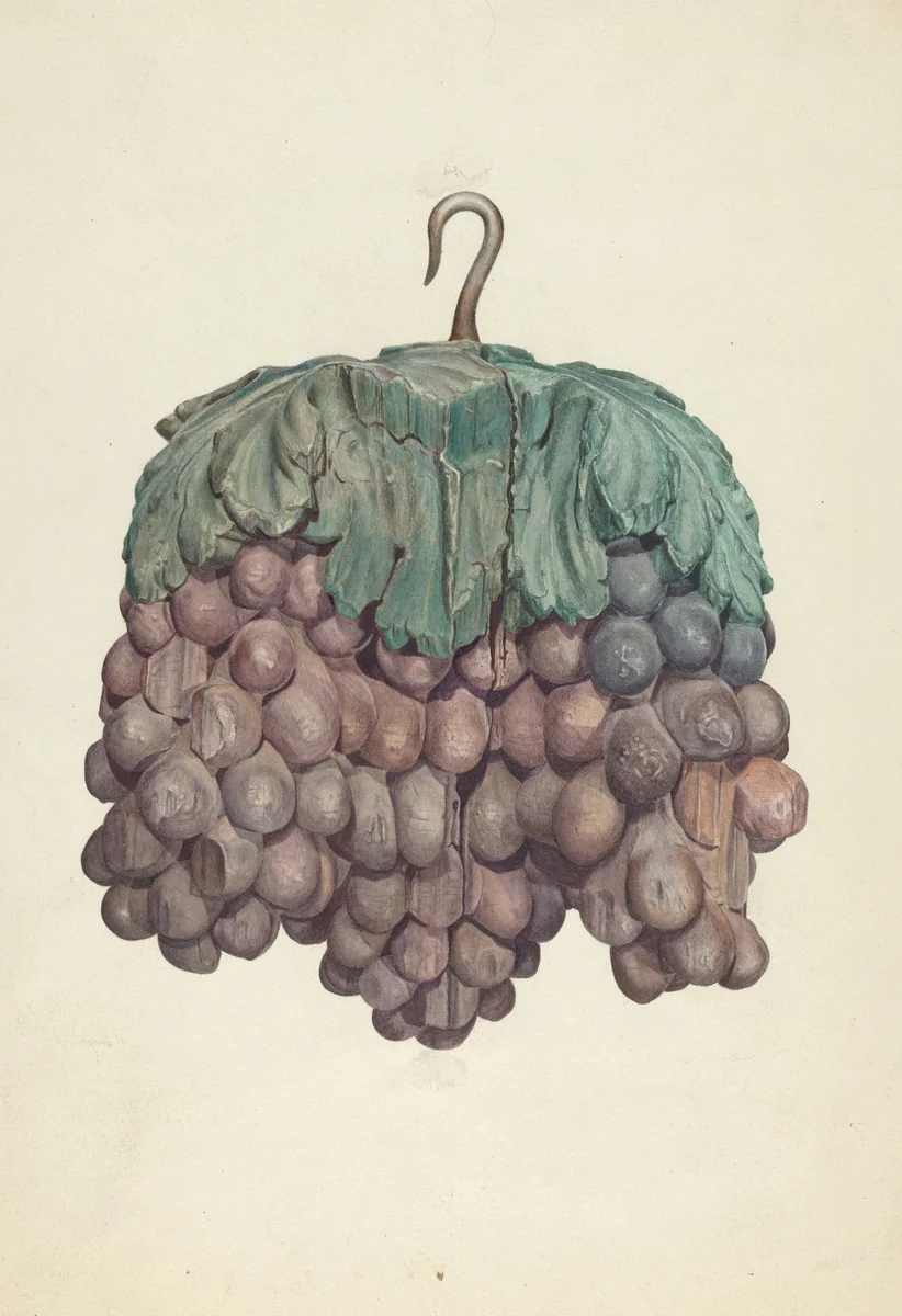 Shop Sign by Henry Murphy, index of american design, 1937