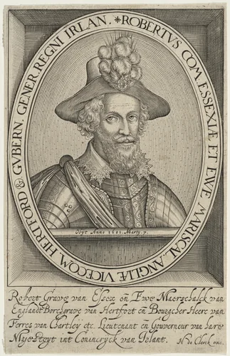 Robert Devereux, Second Earl of Essex by Unknown 19th Century, print, 1800-1899