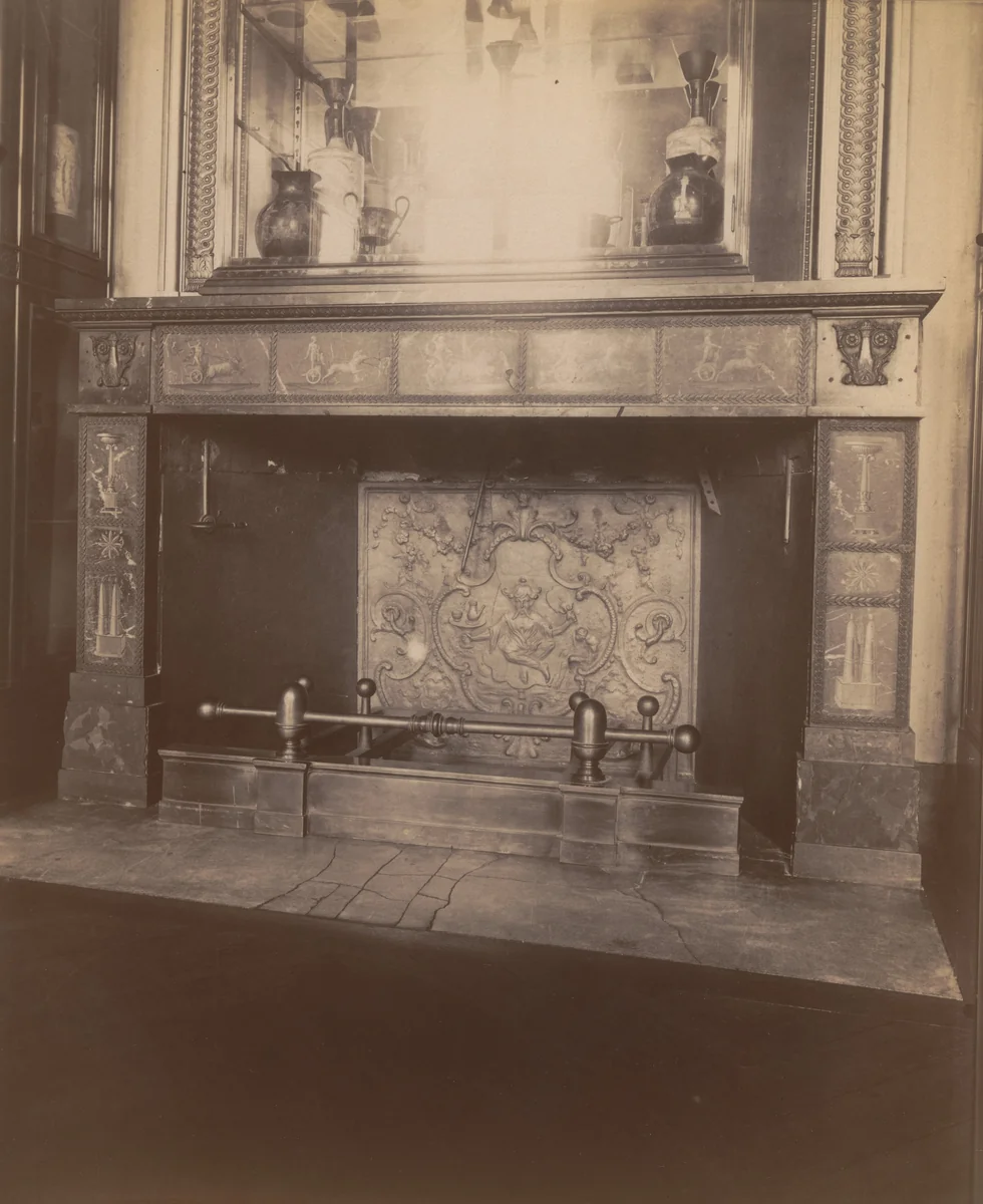 Louvre (cheminée) by Eugène Atget, photograph, 1908