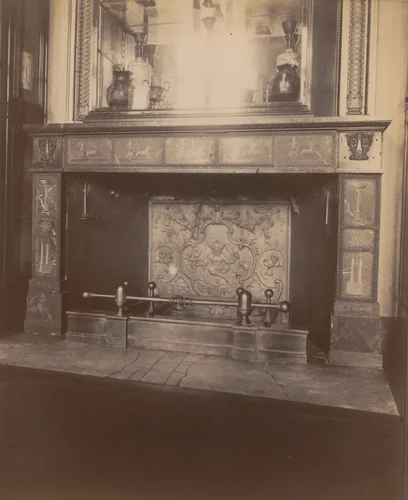 Louvre (cheminée) by Eugène Atget, photograph, 1908