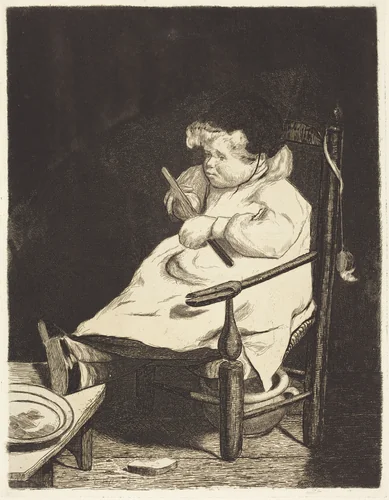 Le Dessert by François Bonvin, portfolio, 1862