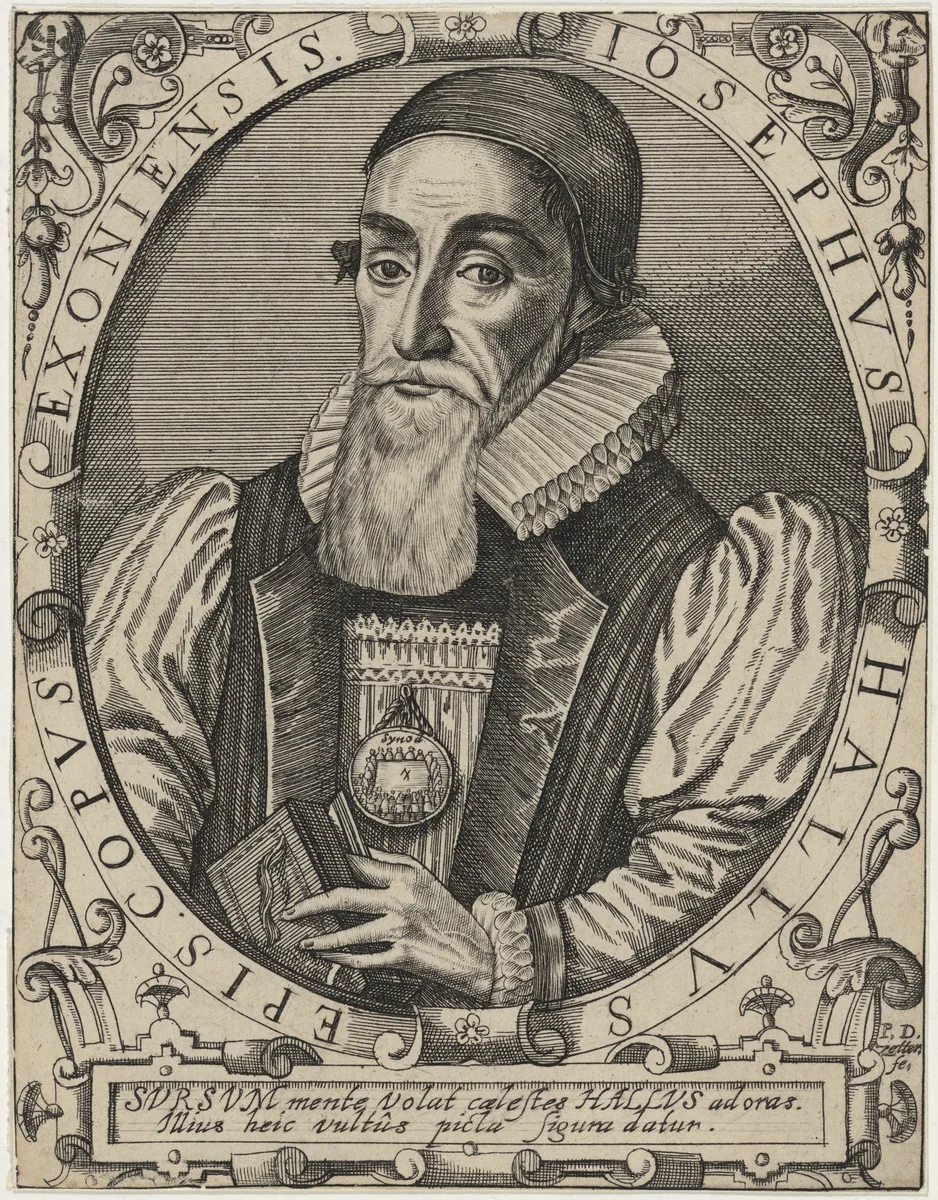 Joseph Hall, Bishop of Norwich by Paul de Zetter; John Payne, print, 1600-1667