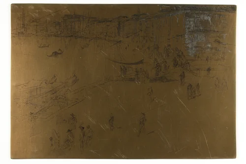 Riva, No. 2 by James McNeill Whistler, metalwork, 1879-1880