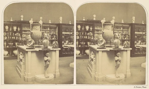 The Temple. Collection of Antiquities by Roger Fenton, photograph, 1850-1859