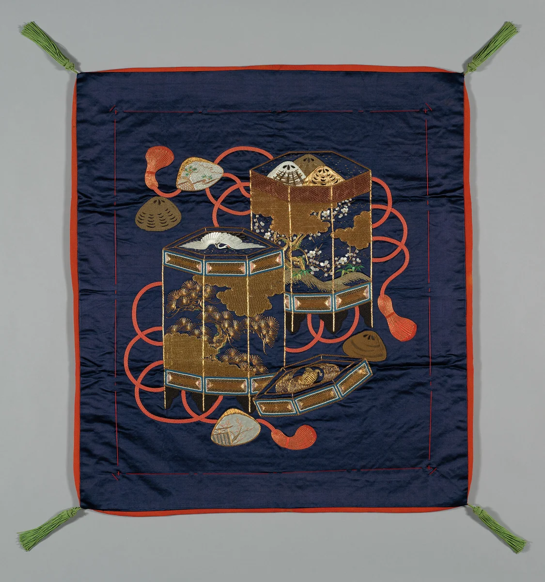 Fukusa (Gift Cover) by Japan, textile, 1801-1900