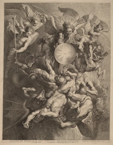 The Fall of the Rebel Angels by Lucas Emil Vorsterman
Sir Peter Paul Rubens, print, 1621