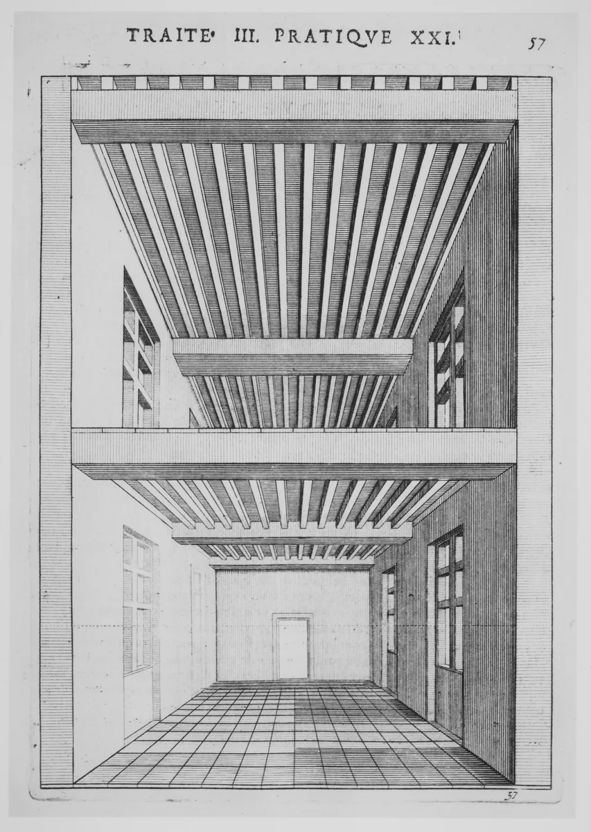 La Perspective Pratique. Seconde Edition. Part I, II, and III by Jean DuBreuil, book, 1679