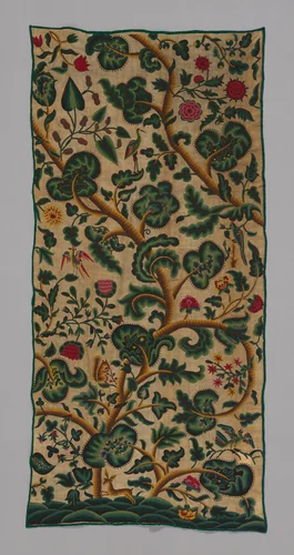 Panel by England, textile, 1675-1700