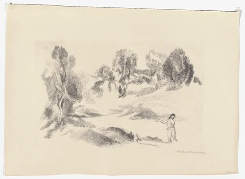 Enchanted Stream by Arthur B. Davies, print, 1924