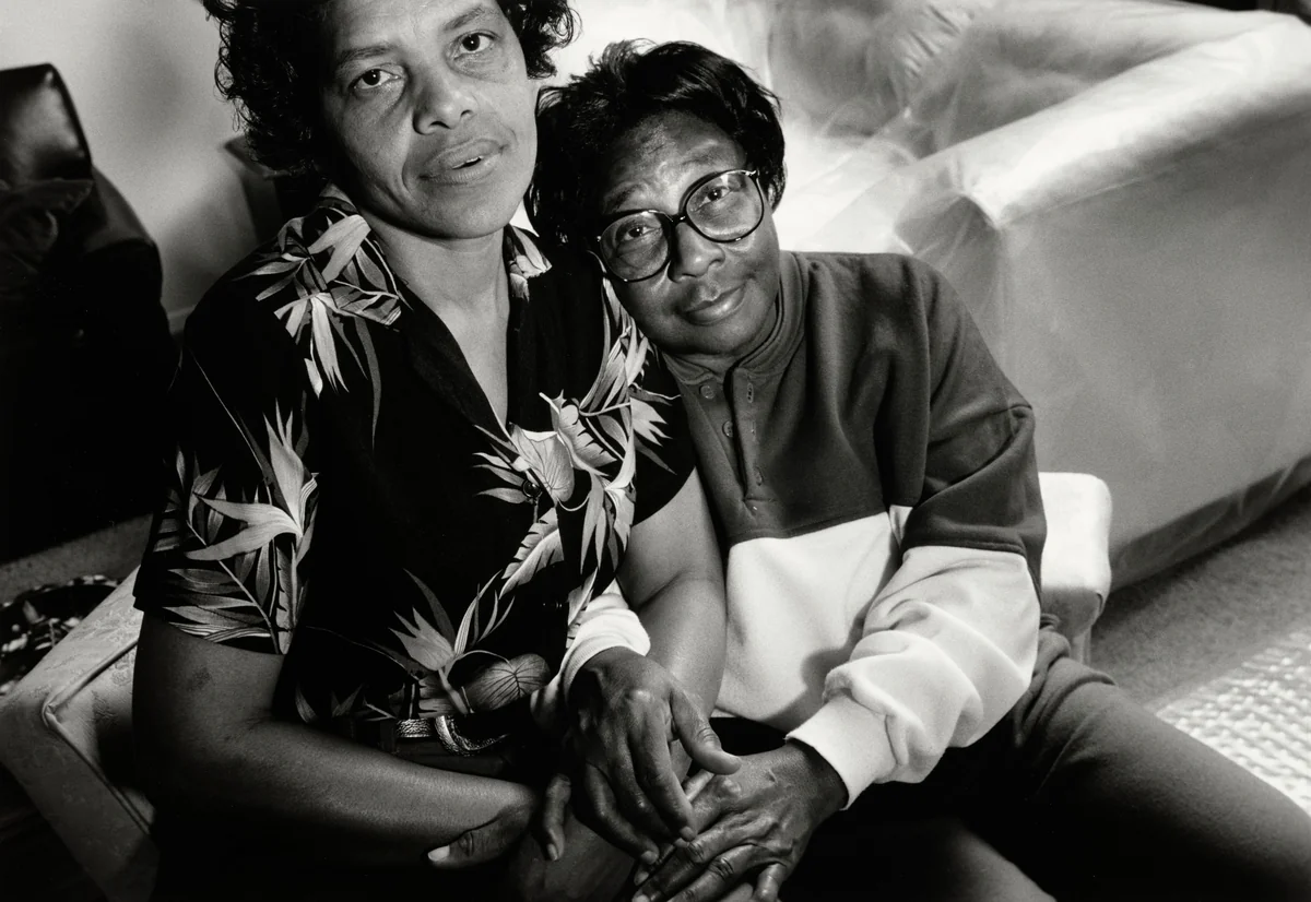 Kate and Seleta by Nancy Andrews, photograph, 1993