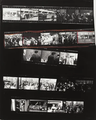 Guggenheim 340/Americans 18 and 19--New Orleans by Robert Frank, photograph, 1955