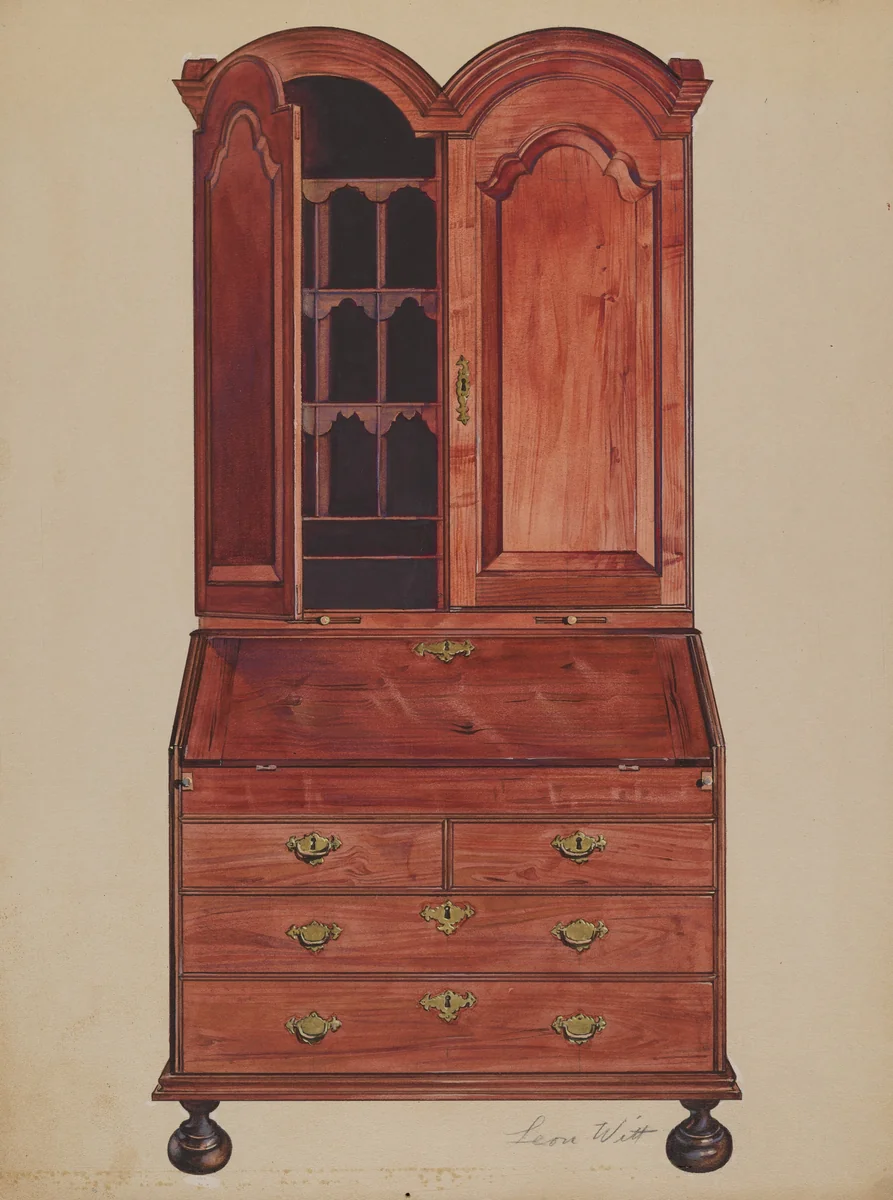 Secretary by Leon Witt, index of american design, 1936