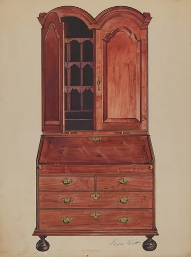 Secretary by Leon Witt, index of american design, 1936