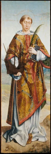 Saint Vincent, Patron Saint of Lisbon by Frei Carlos, painting, 1525-1549