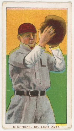 Stephens, St. Louis, American League, from the White Border series (T206) for the American Tobacco Company by American Tobacco Company, print, 1909-1911