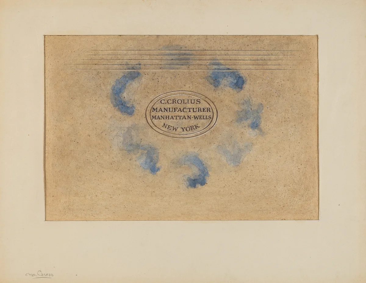 Jug by Charles Caseau, index of american design, 1937