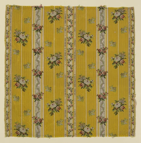 Fragment by France, textile, 1770-1780