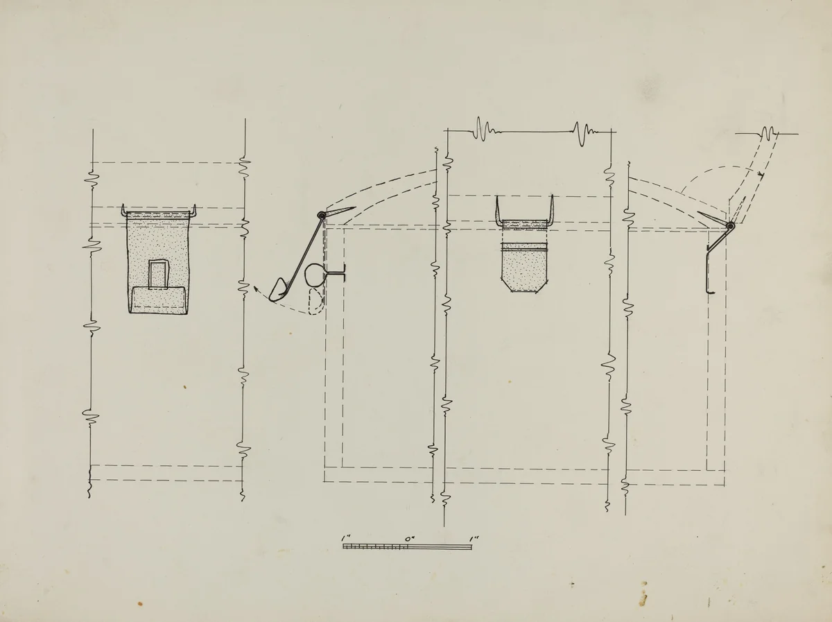 Pa. German Box by Frank Budash, index of american design, 1939