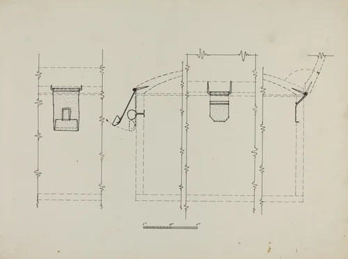 Pa. German Box by Frank Budash, index of american design, 1939