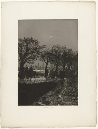 March Days III (Märztage III) from Dramas, Opus IX (Dramen, Opus IX) by Max Klinger, print, 1883