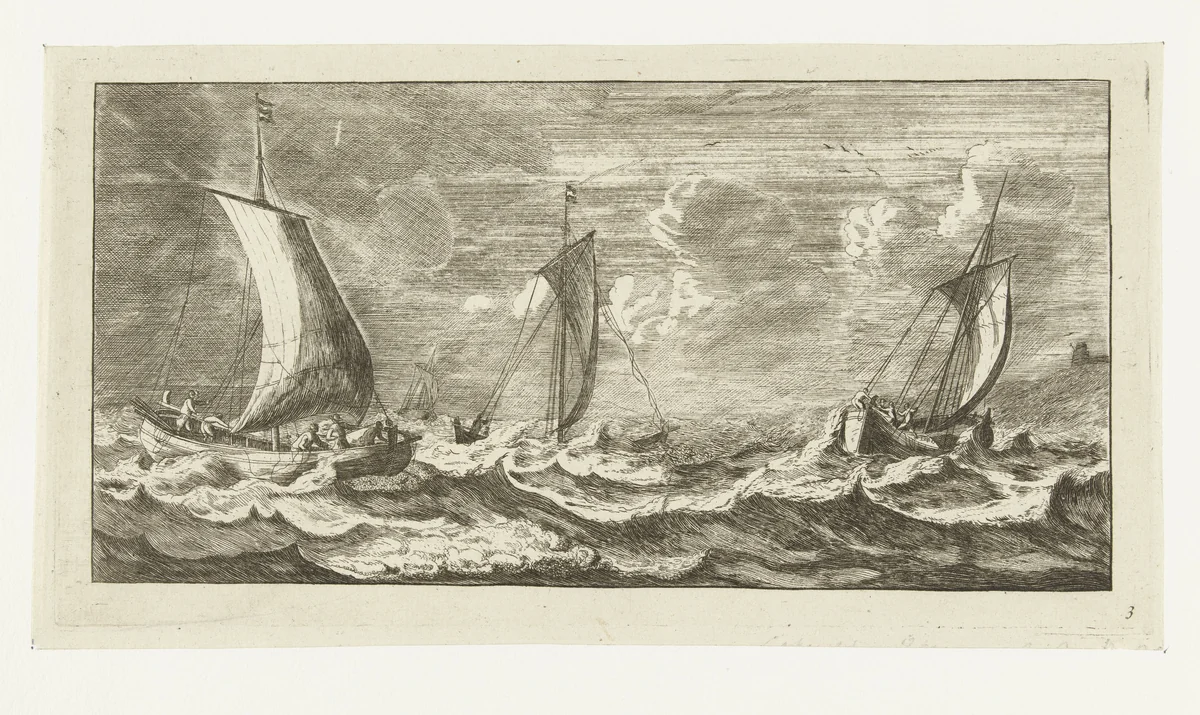 Scholschuiten by anonymous, print, 1730-1760