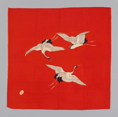 Furoshiki (Wrapping Cloth) by Japan, textile, 1875-1900