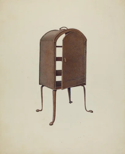 Plate Warmer by Josephine Miller, index of american design, 1937