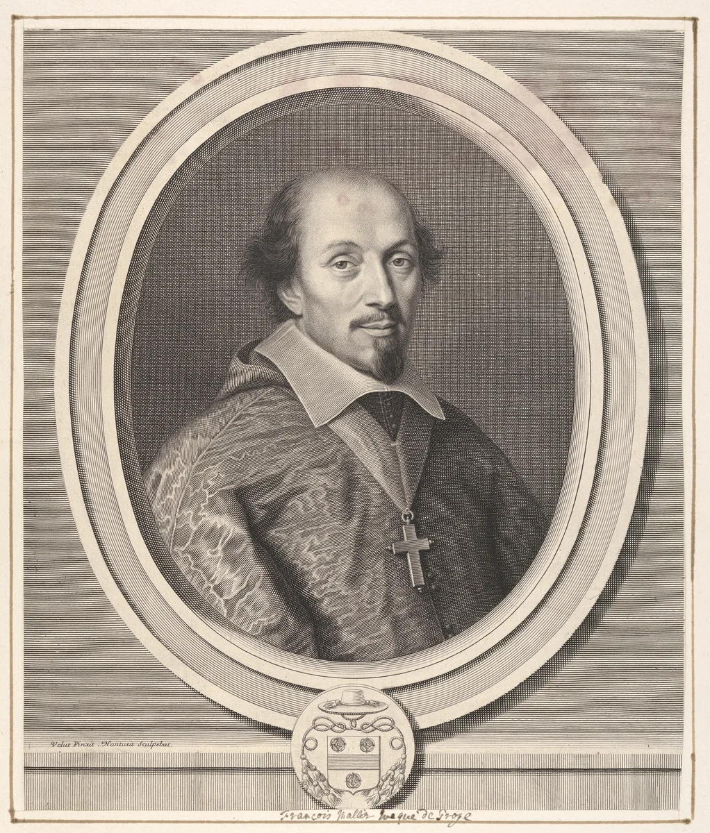 François Mallier du Houssay by Robert Nanteuil, print, 1651-1661
