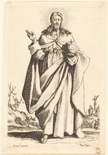 Christ by Jacques Callot, print, 1631