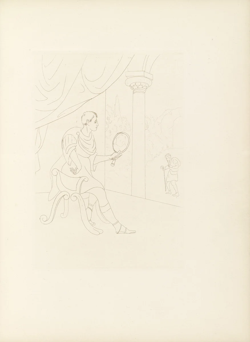 Ten Sonnets by Othon Coubine, illustrated book, 1924