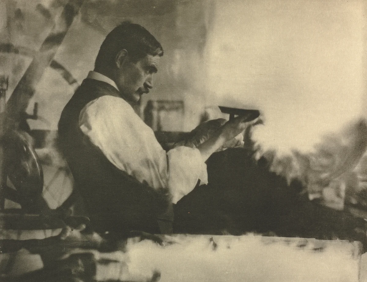 Camera Work: The Etching Printer - William Strang, Esq., A.R.A. by J. Craig Annan, book, 1907