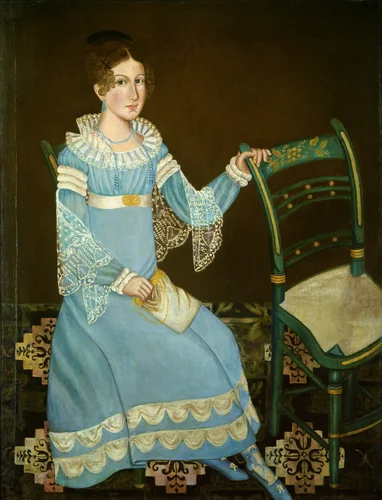 Martha Eliza Stevens Edgar Paschall by American 19th Century, painting, 1823