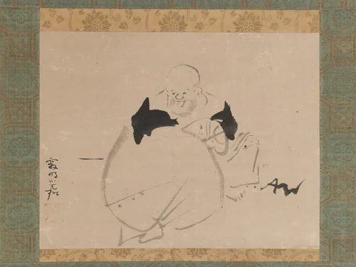 Hotei by Ogata Kōrin, painting, 1650-1850