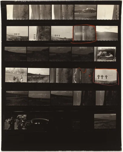 Guggenheim 687/Americans 49--U.S. 91, Idaho by Robert Frank, photograph, 1956