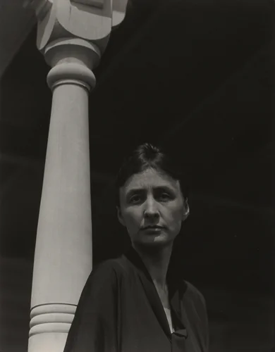 Georgia O'Keeffe by Alfred Stieglitz, photograph, 1924-1927
