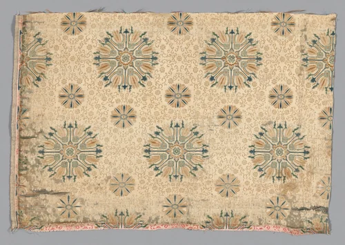 Fragment by Japan, textile, 1875-1900