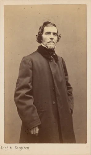 Eugène Delacroix by Legé & Bergeron, photograph, 1860-1869
