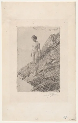 Edö by Anders Zorn, print, 1907
