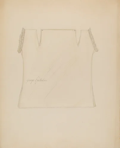 Baby's Shirt by Sylvia Dezon, index of american design, 1936