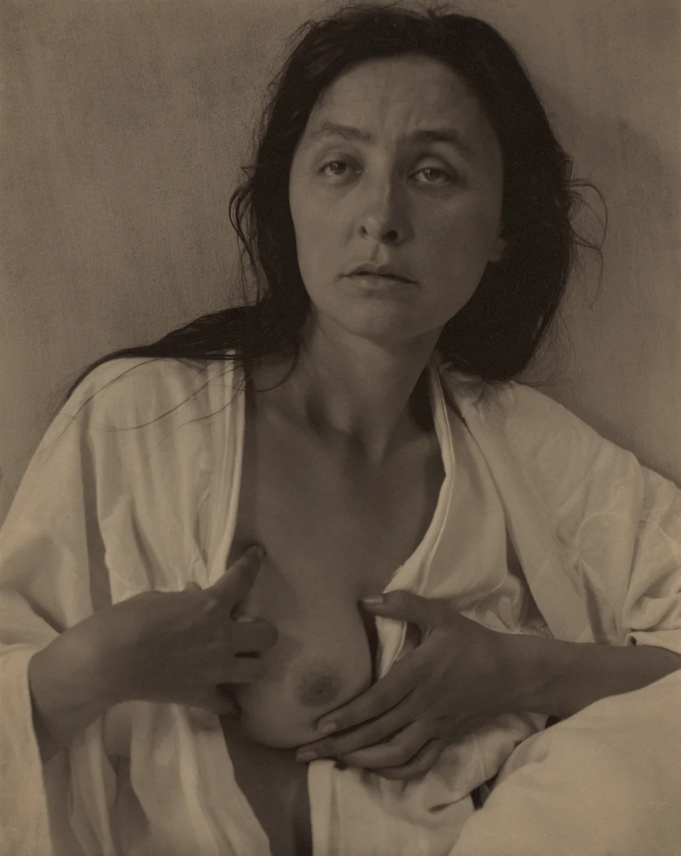 Georgia O'Keeffe by Alfred Stieglitz, photograph, 1918