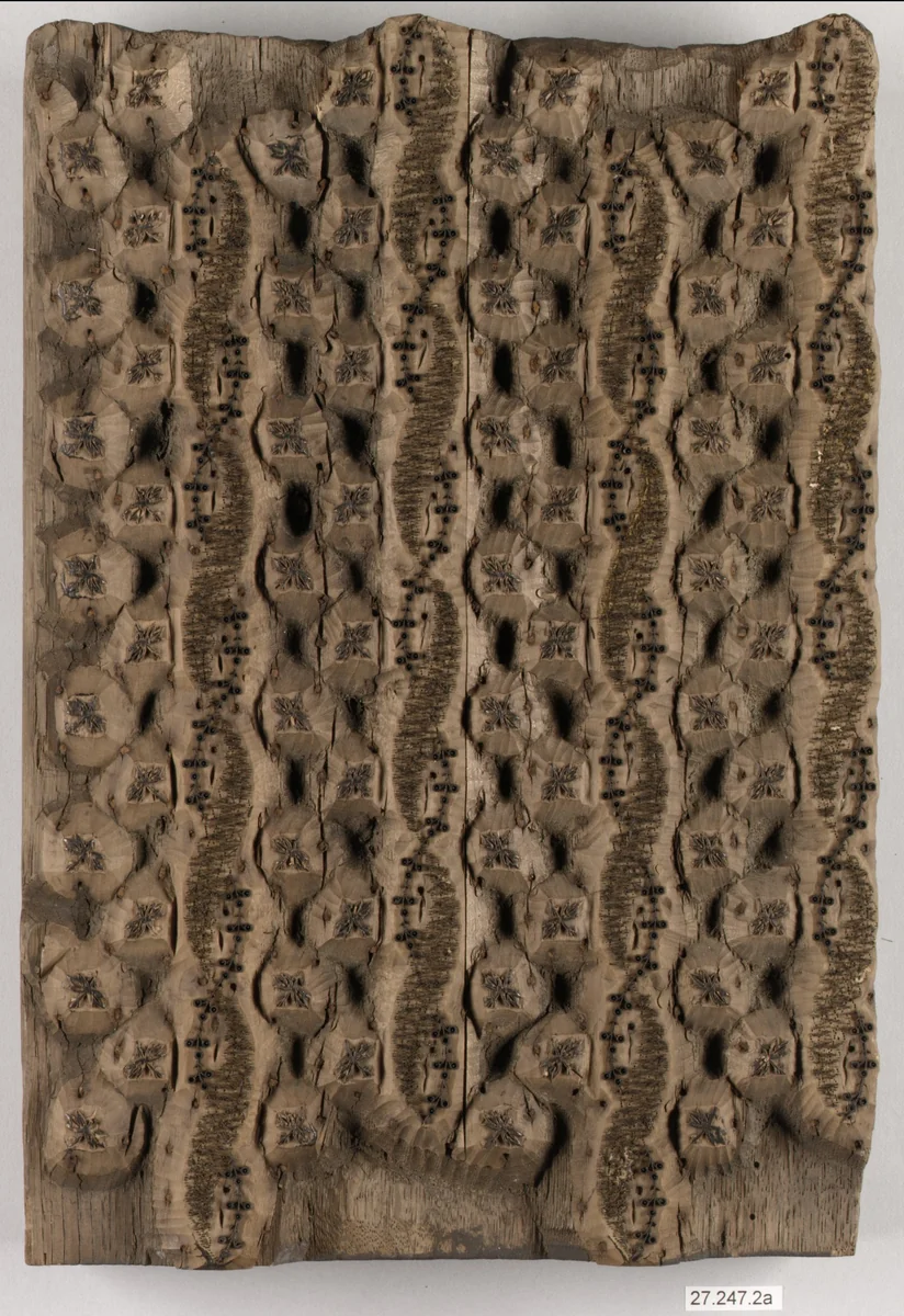 Woodblock by Swaislands Fabric Printing Works, textile, 1785-1799