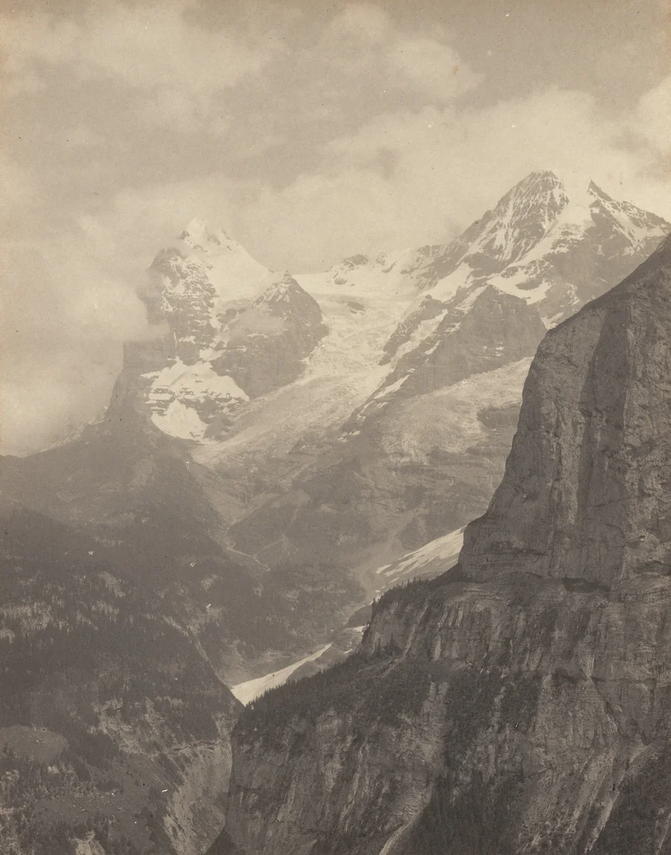 The Jungfrau Group by Alfred Stieglitz, photograph, 1894