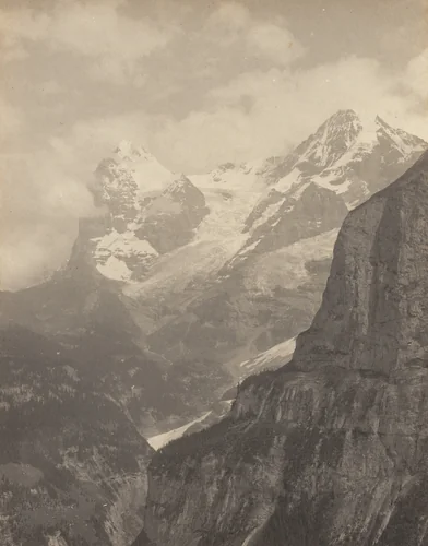 The Jungfrau Group by Alfred Stieglitz, photograph, 1894