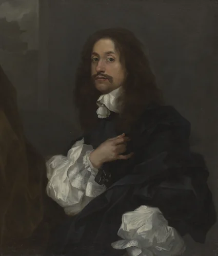 Portrait of a Man by Sébastien Bourdon, painting, 1657-1658