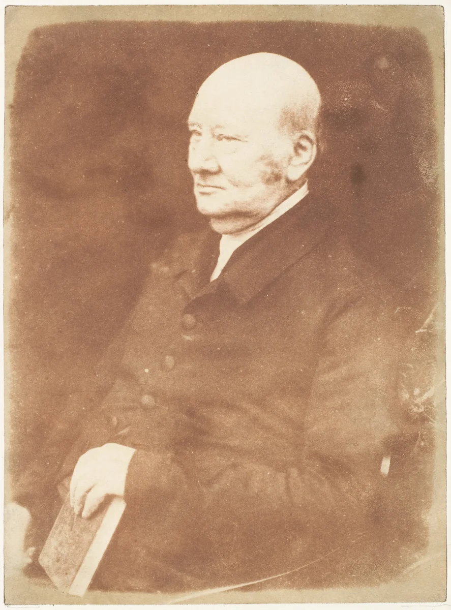 Dr. Jabez Bunting by Hill and Adamson, photograph, 1843-1847