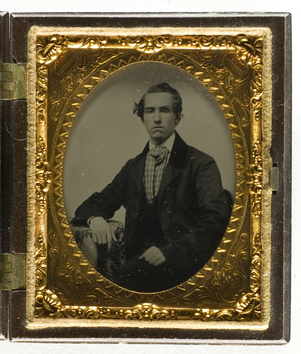 Untitled (Portrait of Man) by Artist Unknown, photograph, 1845-1899