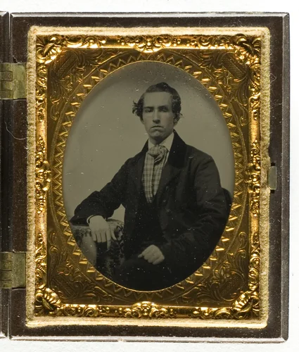 Untitled (Portrait of Man) by Artist Unknown, photograph, 1845-1899